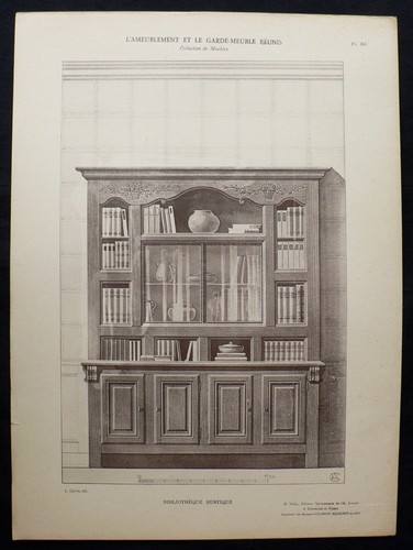 Lithographie art déco - art,