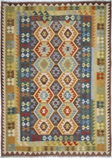 Tapis Kilim Ancien Tissé À