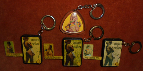 Porte clés lot chips - porte-clés, x