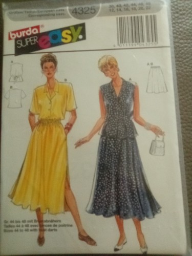 Patron couture femme burda - couture,