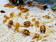 Collier de perles en chute