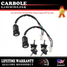 New 2X Ignition Key Switch For