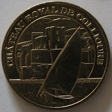 JETON MDP 66 CHATEAU ROYAL DE COLLIOURE 2014