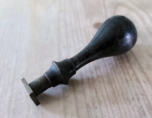 Ancien sceau tampon - ou,