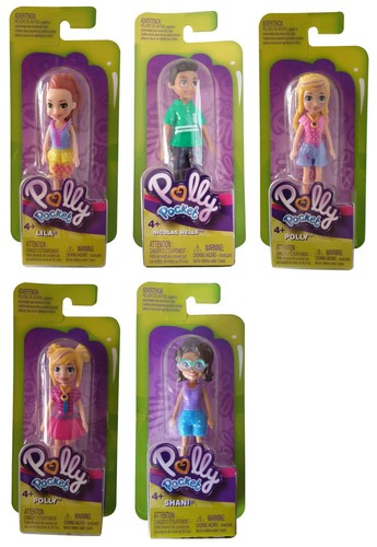 Mini poupées mattel polly - poupées,