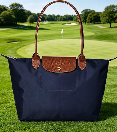 Blue longchamp pliage large - longchamp,