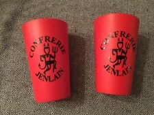 Lot 2 verre Gobelet collector a bière jenlain Festibiere no verre