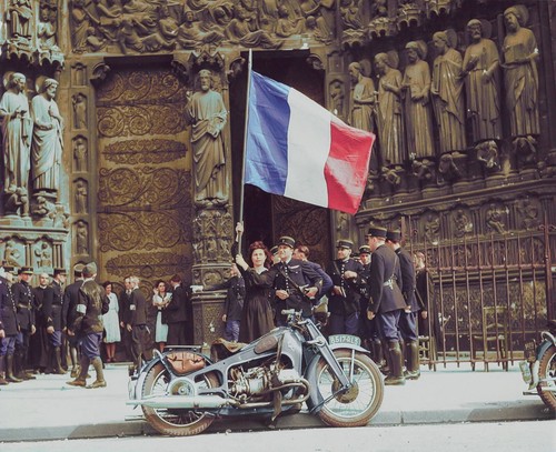 Ww2 paris notre dame - dame, 2e
