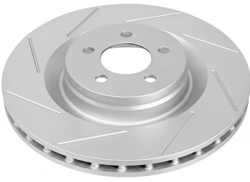 Disque frein rainuré - 2x,