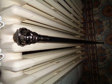 CANNE DE MARCHE TETE DE TIGRE BATON DE MARCHE CANNE EPEE DECORATIVE H 93 CMS