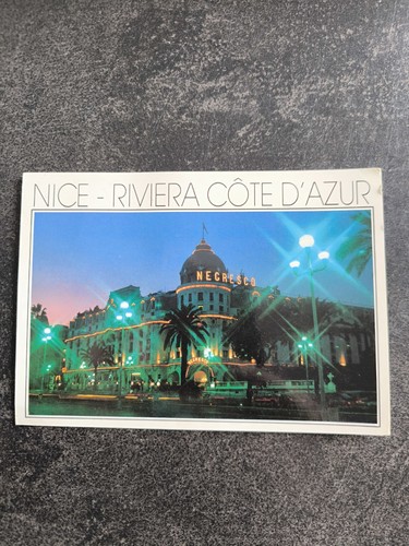 Carte postale cpa - nice, côte
