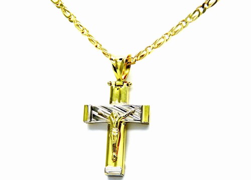 Collier homme jaune - collier, or