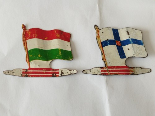 Drapeaux duo hongrie finlande - hongrie,
