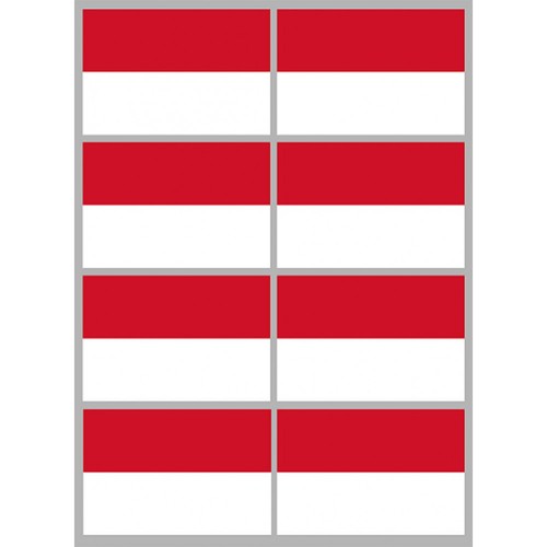 Drapeau monaco stickers - drapeau, 8
