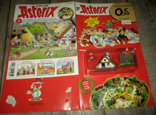 Astérix village hachette - village,