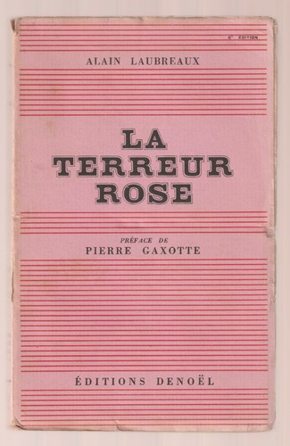 Alain laubreaux terreur - laubreaux,