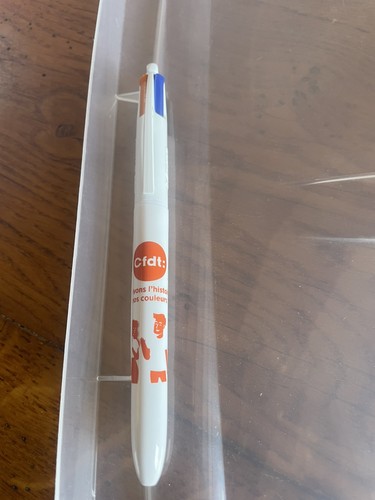Stylo bic couleurs cfdt - bic,