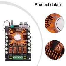 Design élégant pour ampli de