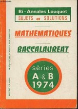 Mathématiques- Baccalauréat