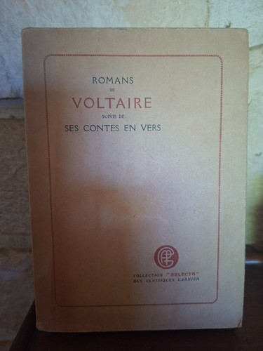 Romans voltaire livre - de,