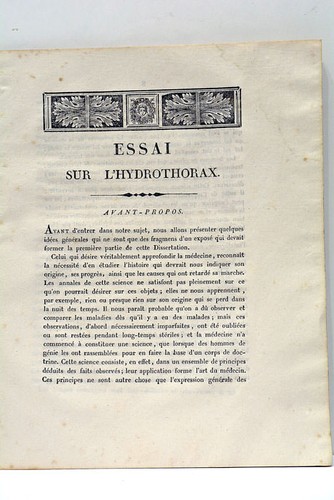 Livre ancien medecine essai - ancien,