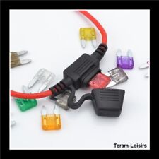 PORTE MINI FUSIBLE ETANCHE 12V