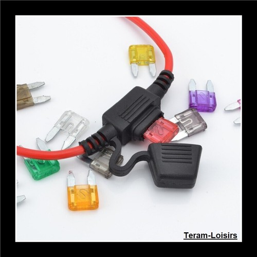 Porte mini fusible etanche 12v - mini,