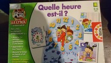 Jeu educatif enfant Vintage Quelle Heure Est-il ? Educa