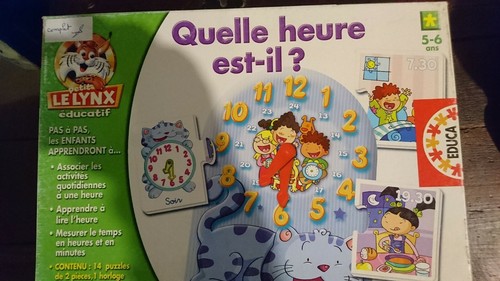 Jeu educatif enfant vintage - enfant,
