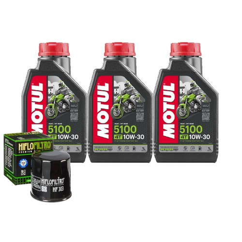 Set entretien huile motul 5100 - set,