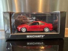 RARE PEUGEOT 406 COUPE 1996 LUCIFER RED 1/43 MINICHAMPS