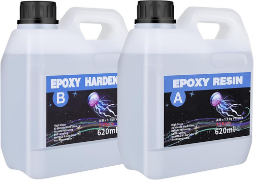 Résine époxy transparente - résine,