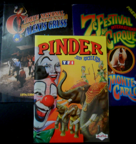Ancien programme cirque - programme-cirque, pinder