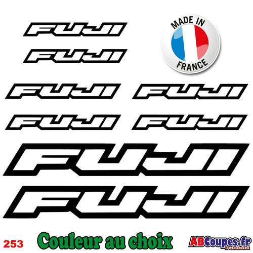 Stickers fuji autocollants - 8,