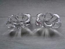 PAIRE DE SALERONS SIGNE DAUM FRANCE