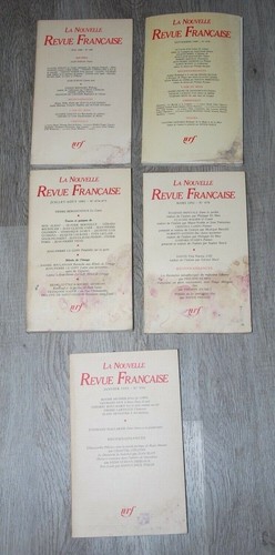 Nouvelle revue française - la,