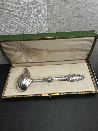 Ancien cuillère bouillie - À,