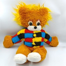 Ancienne peluche chat lion