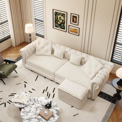 Chesterfield sofa in 1 - chesterfield, 3-in-1