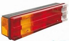 1 Phare ar gauche Camion Mercedes 46,5x13cm Benne Caisse Frigo - éclair. plaque