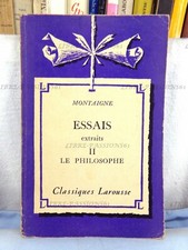 ESSAIS EXTRAITS T 2, LE