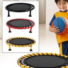 Mini trampoline d'intérieur et d'extérieur, rond, portable et