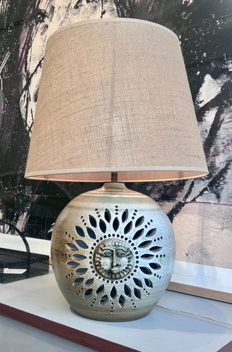 Lampe soleil de pierre - «,