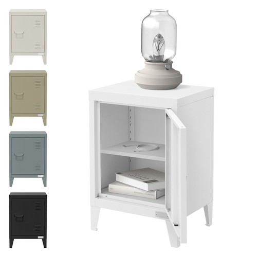 Table chevet industriel - table,