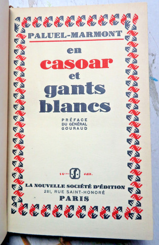 Saint cyr casoar gants - et,