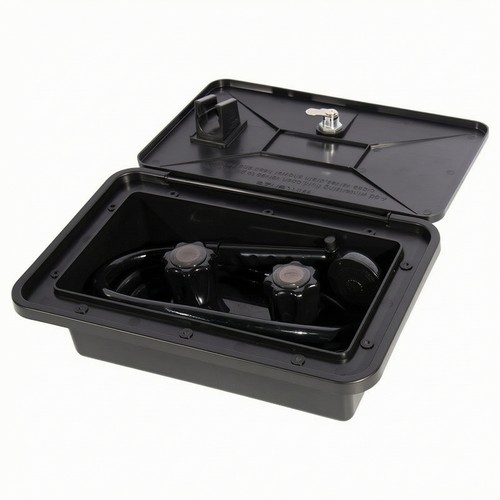 Douche extérieure avec - douche,