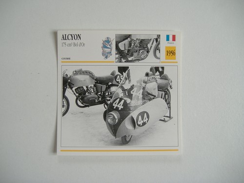 Fiche moto alcyon - moto,