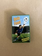 Jeu De Cartes Foot Quiz Ballon Très Bon État