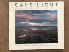 SIGNED Joel MEYEROWITZ CAPE LIGHT First Edition First Impression 1978