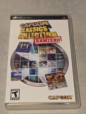 CAPCOM CLASSICS COLLECTION REMIXED PSP PLAYSTATION PORTABLE US